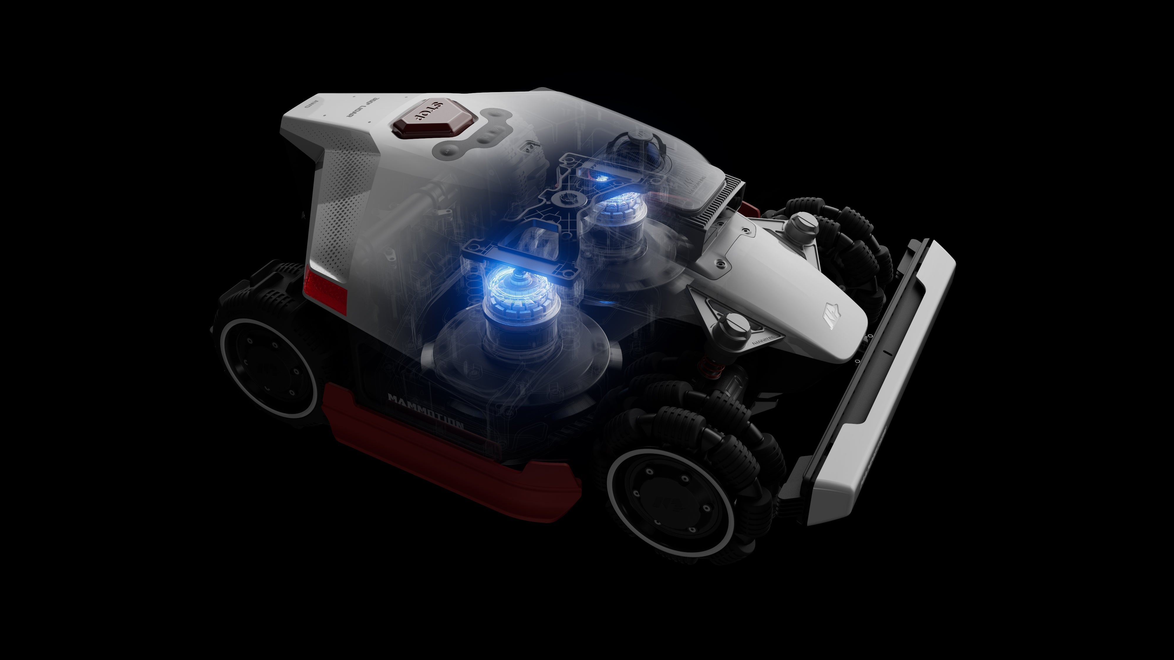 Mammotion LUBA 3 AWD 3000 Mähroboter – 360° LiDAR & NetRTK für 3.000 m² Rasenfläche