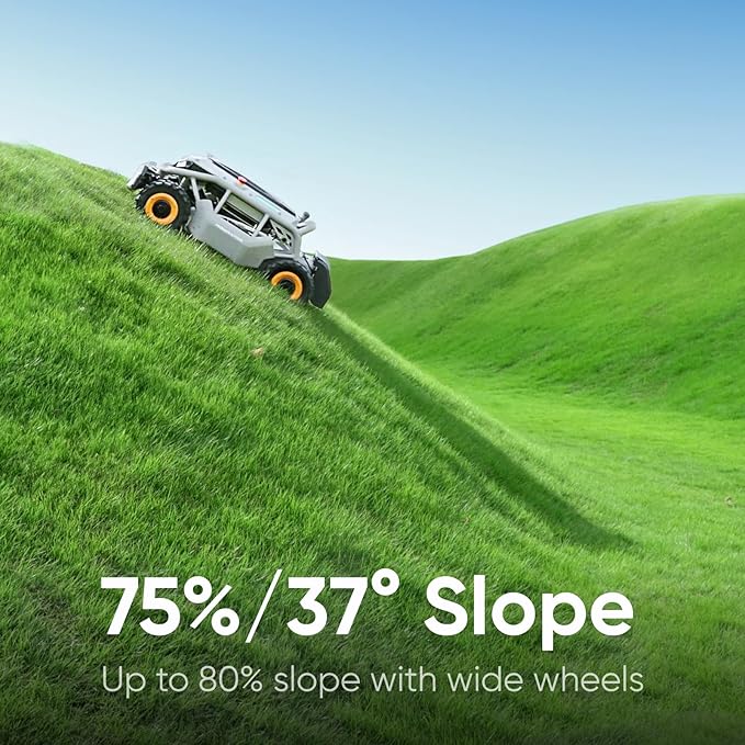 Mowrator S1 Mähroboter – Allrad, 18 Ah Akku, Fernsteuerung für bis zu 4.500 m² Rasen