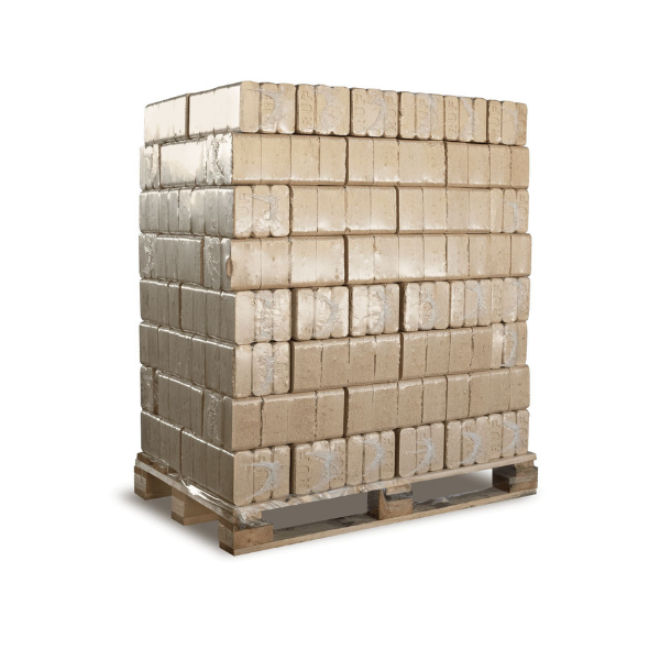 Heizfuxx RUF Original Blue Hartholzbriketts – Hochverdichtete Premium RUF Briketts für Kamin & Ofen