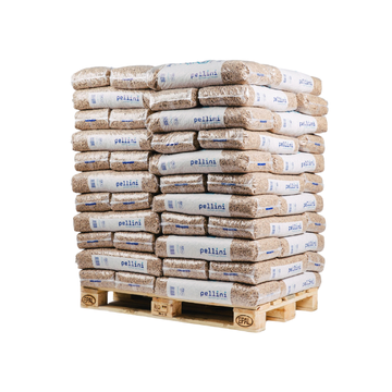 Pellini Holzpellets ENplus A1 – 990 kg Palette (66 x 15 kg) Premium Nadelholz Pellets