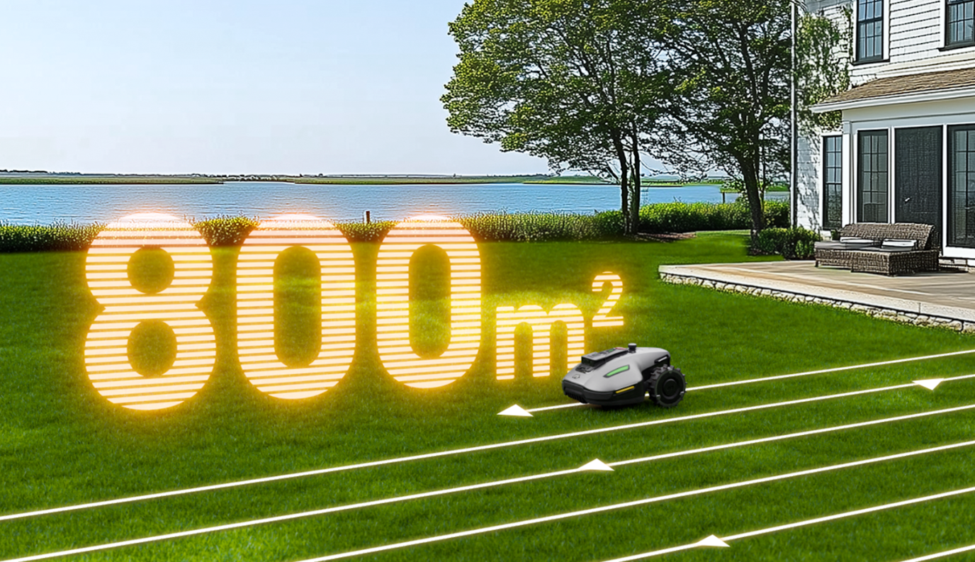 Mammotion YUKA 800 Mini Mähroboter – Für 800 m² Rasenfläche, kompakt & effizient